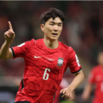 In-Beom Hwang #6 de Corea del Sur celebra el primer gol de su equipo con sus compañeros durante el partido del Grupo A de la Copa Mundial de la FIFA 2026 entre Corea del Sur y la República Checa en el Estadio de Guadalajara el 11 de junio de 2026 en Guadalajara, México. (Foto de Michael Regan - FIFA/FIFA vía Getty Images)