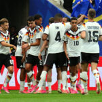 Kai Havertz #7 de Alemania anota un penalti para el tercer gol de su equipo durante el partido del Grupo E de la Copa Mundial de la FIFA 2026 entre Alemania y Curazao en el Estadio de Houston el 14 de junio de 2026 en Houston, Texas. (Foto de Lars Baron/Getty Images)