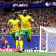 Atlanta, Georgia - 18 de junio: Teboho Mokoena, número 4 de Sudáfrica, celebra tras marcar el primer gol de su equipo de penalti durante el partido del Grupo A de la Copa Mundial de la FIFA 2026 entre la República Checa y Sudáfrica en el Estadio de Atlanta, Georgia. (Foto de Michael Regan - FIFA/FIFA vía Getty Images)