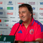 Rueda de prensa de la selección Colombia de cara a su compromiso con RD Congo