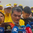 El procurador general de la Nación, Gregorio Eljach Pacheco, realizó una visita a Corferias, en Bogotá, donde avanzan las labores de escrutinio de la segunda vuelta presidencial,