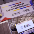 Audiencia de Escrutinio Nacional del CNE fue suspendida