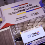 Audiencia de Escrutinio Nacional del CNE fue suspendida