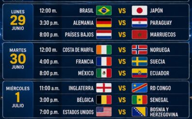 Dieciseisavos de final de la Copa Mundial FIFA 2026