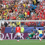 East Rutherford, Nueva Jersey - 5 de julio: Bruno Guimaraes #8 de Brasil falla un penalti durante el partido de octavos de final de la Copa Mundial de la FIFA 2026 entre Brasil y Noruega en el New York New Jersey Stadium el 5 de julio de 2026 en East Rutherford, Nueva Jersey. (Foto de Buda Mendes/Getty Images)