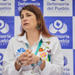 Defensora del pueblo Iris Marín. Foto Defensoría del pueblo