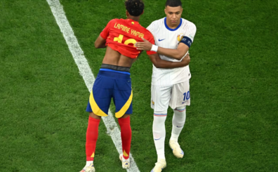 Lamine Yamal y Kylian Mbappé