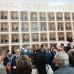 “Será un salón emblemático, un bonito gesto para sus familias, para la historia de Colombia, pero sobre todo para lo que ustedes representaron por este país y por el Congreso de la República”, afirmó el presidente del Senado, Lidio García Turbay.