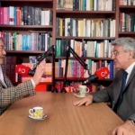 El senador Enrique Gómez  con Gustavo Gómez en Protagonistas.