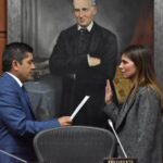 Carlos Guevara presidente y María Lucía Villalba vicepresidenta,comisión VI del Senado.