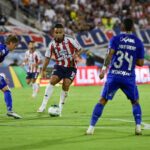 Millonarios derrotó 1-0 a Junior en el estadio Romelio Martínez gracias a un gol de Rodrigo Contreras en el minuto 90+1, por la segunda fecha de la Liga BetPlay 2026-II.