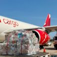 Avianca Cargo movilizó este viernes 60 toneladas de ayuda humanitaria desde Miami hacia la ciudad de Cali,