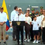 “La instrucción es atender esta emergencia con los desaparecidos, porque lo más importante aquí es salvar vidas”, indicó el Jefe de Estado Foto: Presidencia de la República