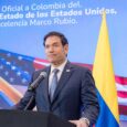 Marco Rubio, secretario de Estado de Estado de Estados Unidos durante la declaración conjunta con el presidente de Colombia Abelardo de la Espriella. Foto: Joel González - Presidencia