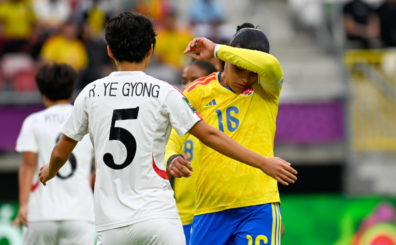 La Selección Colombia Femenina Sub-20 cayó derrotada 3-0 ante Corea del Norte en la última fecha del Grupo E del Mundial Femenino Sub-20 de la FIFA Polonia 2026 Foto FCF
