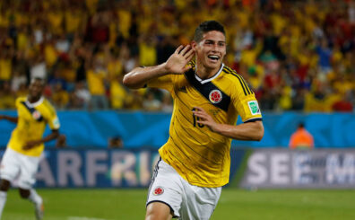 James Rodríguez en Selección Colombia.Foto FCF