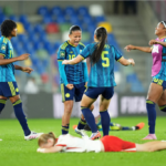 La Selección Colombia Femenina Sub-20 clasificó a los cuartos de final de la Copa Mundial tras derrotar agónicamente 1-0 a la anfitriona Polonia.