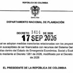 Gobierno habilita uso extraordinario de recursos de regalías para financiar proyectos de inversión que ayuden a superar la emergencia por el terremotoFoto: Presidencia de la República