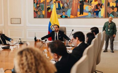 El Presidente Abelardo De La Espriella recordó que el ‘Plan de Choque en Salud’ es una promesa de campaña, y com​enzará a implementarse desde hoy para beneficiar a más de un millón de pacientes. Foto: Isaac Bechara - Presidencia