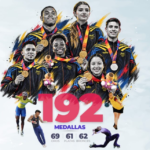 Colombia ganó 192 medallas en los Juegos Suramericanos Santa Fe 2026