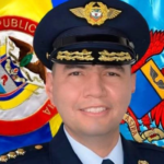 Comandante de la Fuerza Aeroespacial Colombiana, general Juan Martínez Ossa