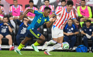 La Selección Colombia masculina perdió 1-0 ante Paraguay este viernes 2 de octubre de 2026, en lo que fue su segundo encuentro amistoso internacional de la actual fecha FIFA. Foto FCF
