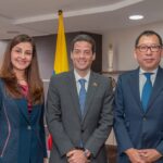 El ministro de Comercio, Industria y Turismo, Mauricio Gómez Amín, se reunió con representantes de Mazda para avanzar en las conversaciones que buscan explorar el regreso de la compañía a Colombia, tras los acercamientos iniciados durante la visita del Gobierno del presidente Abelardo De La Espriella a Tokio. Foto: MinCIT.
