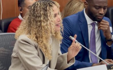 La ministra del Trabajo, Natalia López Foto MinTrabajo