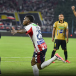 unior de Barranquilla derrotó 1-0 a Águilas Doradas en el estadio Romelio Martínez por la fecha 16 de la Liga BetPlay II-2026. Foto EL HERALDO