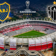Boca Juniors y Atlético Mineiro jugarán la final de Copa Sudamericana 2026 en Barranquilla. Imagen creada con una aplicación de IA