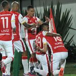 Santa Fe lider despues de derrotar al Tolima