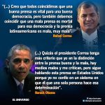 La Prensa Latinoamericana es muy Mala Correa