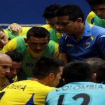 Selección Colombia de Futsal adelante