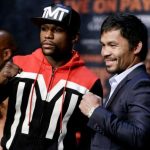 Mayweather y Pacquiao.