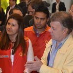 Diálogo del Presidente Santos con jóvenes graduados del programa ‘Talentos para el Empleo’, del Ministerio de Trabajo

Bogotá - 1° de mayo. Foto: Juan David Tena - SIG