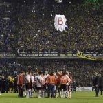 Desordenes en el partido Boca-River