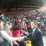 Rafael Pardo con Madres comunitarias