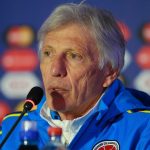 El entrenador de la selección de Colombia, José Pekerman