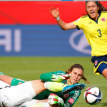Estados Unidos saco a Colombia