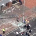 Explosión En Bogotá -desde-el-aire