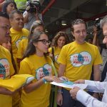 Ustedes son la llama de la paz