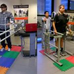 Los equipos dinámicos permiten acoplar un visor de realidad virtual que por medio de imágenes favorece la formación del patrón de marcha