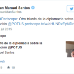 Santos Trina sobre  acuerdo nuclear