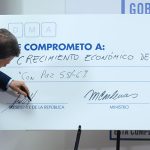 El crecimiento “con paz sería el 5.5 a 6 por ciento y posiblemente más”, afirmó el Presidente Santos.