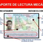 Pasaporte Lectura Mecánica