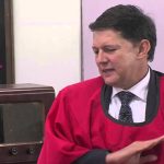 La barbería con el Magistrado Wilson Ruiz Orejuela