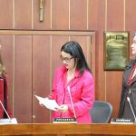 legisladora del Partido Liberal Sofía Gaviria, la Vicepresidencia Paloma Valencia