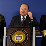 Ministro de Defensa Nacional Luís Carlos Villegas entrega balance a medios de orden publico de ultimo mes3