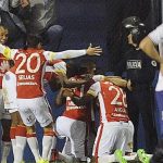 Nacional perdió por 2-0 ante el Independiente Santa Fe