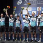 El equipo del pedalista colombiano fue segundo en la prueba contrarreloj disputada en Richmond, Virginia.